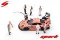 Set 8 Figurines - Porsche 911 RSR N°92 Le Mans 2018-
