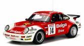 Porsche 911 SC RS #14 3ème Ypres 24 Hours Rally 1985 Robert Droogmans / Ronny Joosten ( Un seul exemplaire neuf boite d'origine )    
