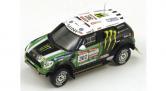 Mini Countryman All4 Racing Monster Energy X-Raid Team #302 Vainqueur Rallye Dakar 2013 S.Peterhansel / J.P.Cottret  ( Un seul exemplaire neuf boite d'origine )   