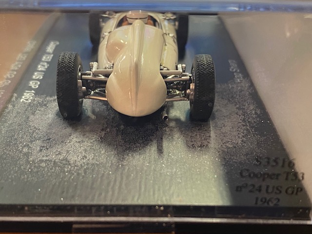 Cooper T53 Climax #24 11ème GP F1 USA 1962 Hap Sharp  ( un seul exemplaire neuf boite d'origine )    